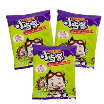 하이푸드 중국식품 쇼당쟈 라면과자 뿌셔뿌셔 홍소 소고기맛 20g (3개)