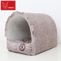 애견 동글이하우스시크브라운 88201 고양이라탄, 기본