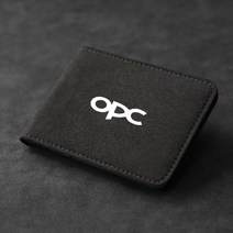 스웨이드 자동차 운전 문서 자동 운전 면허증 신용 카드 가방 케이스 커버 오펠 OPC Astra H G J 휘장 자, 01 OPC-1