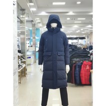 르까프 고어텍스윈드스퍼원단 열등판 작업 후드 탈부착이 가능 구스다운 롱벤치다운 자켓 1218JD421