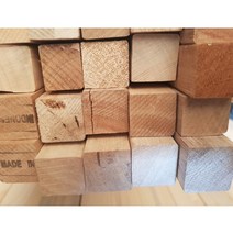 라왕각재 28x28x3600mm (12개1묶음) 나왕각재 DIY인테리어 문틀제작 핑거조인