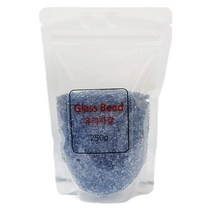 CJ 유리자갈 [블루] 250g 1개 구피 베타 열대어 물고기 어항 바닥재, 블루
