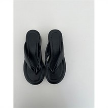 [코지] 여자 키작녀 통통 플랫폼 5.5cm 통굽 슬리퍼 쪼리