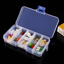 PK글로벌 2+1 칸 조절 액세서리 보관 박스 낚시 비즈 알약 영양제 전자부품 만능 클리어박스, 사각15칸, 2+1 (3개입), 투명