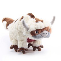 20 Inch 50cm 빅 사이즈 애니메이션 카와이 아바타 마지막 Airbender Appa 플러시 장난감 TV 시리즈 희귀 Peluche 미니언 인형 인형 아이 장난감, 40cm 아파