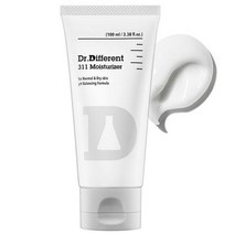 끈적이지않는수분크림 재생 리커버리크림 Dr.Different 311 모스처 100ml 3.38 온즈 건성용 세라마드 페스 모스처라저 수분 페셜 크림, 단일수량