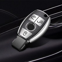 벤츠키케이스 프로모션 가죽 TPU 자동차 키 케이스 셸 Fob 메르세데스 벤츠 A B C E S 클래스 W204 W212 W, 04 은