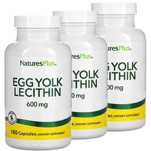 네이처스플러스 난황 레시틴 600MG 180정 Capsules 3통