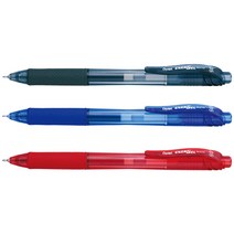 펜텔 에너겔X 메탈포인트 0.5mm, 흑색 0.7mm (593306)