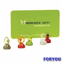 ForU671 아트사인 자석 홀더 퀸 박스 200개 핀 클립 문구용품 사무용품