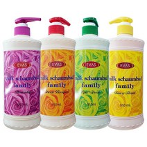 특가/에바스 밀크샴바드 패밀리 바디클렌저 1+1기획, 환시 후로랄향 / 그린 부케향, 상세페이지 참조4