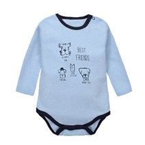 맘스케어 남아용 긴팔 바디수트 CMCLB050