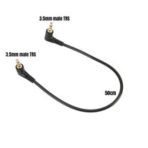 무선마이크 3.5mm 마이크 어댑터 4 극 3 TRS 수-암 TRRS 변환기 케이블 trs-trrs, [03] 3 to 3 Pole Bended