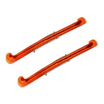 스케이트날집 가드독 쇼트트랙스케이트화 아이스하키 스케이트 날보호 커버 플라스틱 워킹 가드, 주황색