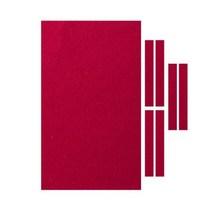 당구대 천 천갈이 펠트 미끄럼 방지 스포츠 실내 바 나일론 전문, 빨간+2.8m