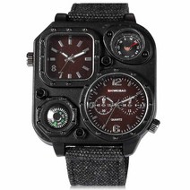 등산 시계 아웃도어 방수 밀리터리 생존 나침반 시계 서바이벌 아날로그 밴드, 유앤아이몰 등산 시계