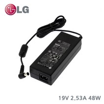 LG 정품 19V 2.53A 48w 모니터 충전 어댑터 외경 6.5mm DA-48G19