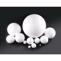 스티로폼공 스티로폼볼 구 알갱이 백구 우드락볼 10mm~200mm, 20mm, 30개