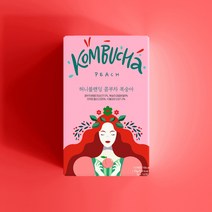 허니블랜딩 콤부차 복숭아, 5g, 3박스