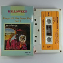 중고 카세트 테이프 헬로윈 HELLOWEEN KEEPER OF THE SEVEN KEYS PART 1
