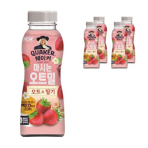 퀘이커 마시는 오트밀 오트 앤 봄딸기, 50g(1개), 25개
