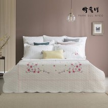 박술녀 순면 광목 침구 풀세트 (작품명 화담) 워싱이불+누빔패드+베개커버 #빠른배송 #항균이불 #선물추천