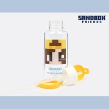 샌드박스 뚜껑덮개 빨대물통 개인물병 2P 물먹기편한 워터보틀 아동용