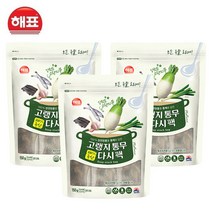 해표 고랭지통무 다시팩 150g, 3개