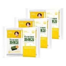 퓨어잇 두번 구운 어린이 파래김 3팩세트 (30봉), 두번 구운 어린이 파래김 3팩세