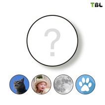 TBL 스마트톡 (그립홀더) 주문제작 에폭시 UV 전사, 1개, ST_커스텀 | 화이트 | UV