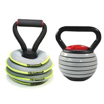 [동화스포츠] 무게조절 케틀벨 5~18kg 스윙 운동용품 어드저스트 케틀벨, MD2216어드저스트케틀벨2~9kg, 1개