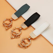 카스타 스마트 자동차 키케이스 TPU 키커버 키홀더 키링 KA4 카니발 4세대 키용품 스트랩, 추가구매_스트랩, 골드_블랙