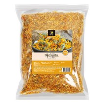 순수 프리미엄 100% 이집트 산 메리골드 꽃잎 차 건조 원물 건재 말린것 차 재료 먹는 법 방법 말린거 잎 황금 노란 마리 매리 골드 골두 꽃 Marigold cha tea, 1개, 300g