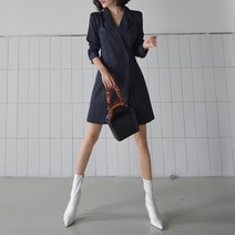 대박난박양 롱 슬림 자켓 원피스