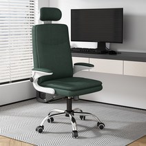 연세대의자 독서실의자 학생용의자 컴퓨터 학원용, 주황색 기술 천 머리 받침