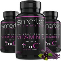 (3팩) 러우 홀 푸드 비타민씨 180캡슐 VitaminC 부모님 장인 장모님 생신 선물