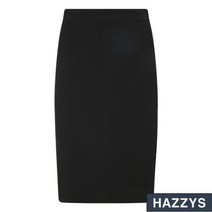 [헤지스 레이디스] [HSSK3B791] 블랙 단색 스커트