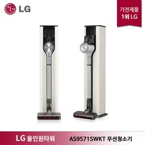 LG전자 코드 제로 올인원 타워 무선 청소기 AS9571SWKT, 판타지실버, S9571SK
