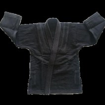주짓수 도복 탑 브라질 전용 재킷 흰색 벨트 포함, Black+A0