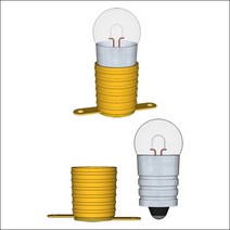 꼬마전구와 소켓(10개 세트)