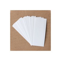 선정리 열수축튜브 케이블 슬리브 20 50 100pcs 18650 Lipo 배터리 랩 PVC 열 수축 튜브 Precut 너비 295mm x 72mm 절연 필름 보호 케이스 팩 11, White, 20pcs