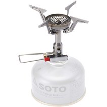 소토 SOD-320 싱글 버너 보관소 파우치 포함된 캠핑 산 등산, 단품, 단품, 1개