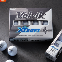 [볼빅정품]2021년 NEW VOLVIK XT SOFT 골프볼[3pcs][1더즌 12알][핑크], XT SOFT [핑크][1더즌 12알]