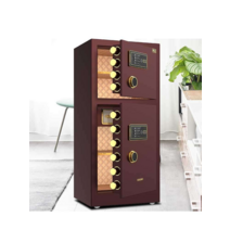 명품금고 사무용 초강력 귀중품보관 보석금고 호텔, 80cm 더블도어 x 레드