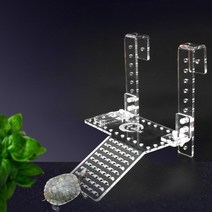 비바리움 만들기 키트 테라리움 거북이 basking 플로팅 플랫폼 with 등산 사다리, 밝은 회색, l