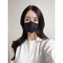 언니네 잡화공간 KF94 새부리형 퍼플 컬러마스크 100매 톤업핏, 대형, 포그 그레이