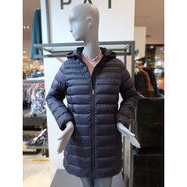 [PAT] 여성 겨울 역시즌특가 후드 경량 롱기장 구스다운 점퍼 1H82083-822