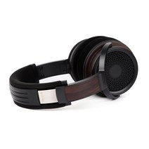 HarmonicDyne Zeus 엘리트 하이파이 오픈 헤드폰 탄소 섬유 종이 바이오 다이어프램 분리형 균형 헤드셋 50mm 4.4mm