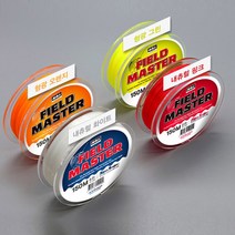 [조무사] 필드마스터 4종 올라운드 전천후 피싱라인 150-200M 낚시줄 세미플로트 참돔 뱅에돔 감성돔, 조무사 필드마스터 150M, 2.75호, 형광 오렌지