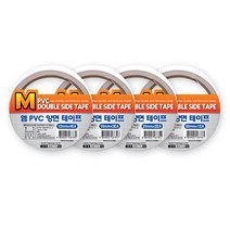 M시리즈 양면테이프 PVC 25mmx10M(2롤)